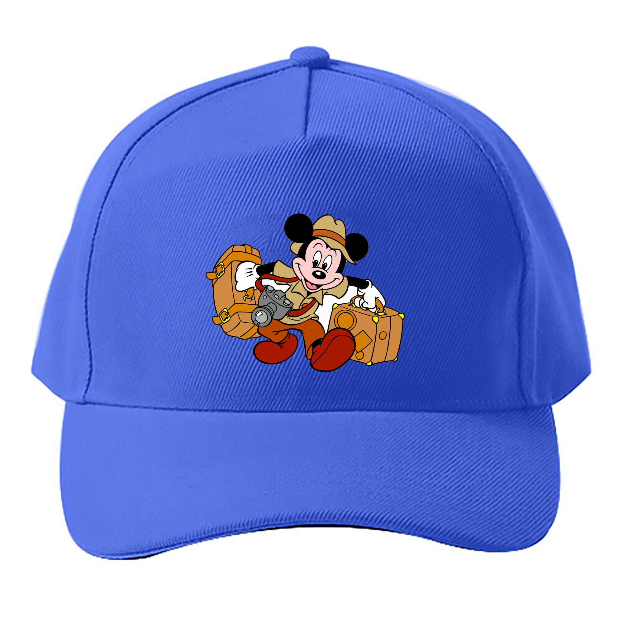 （画像用） ミッキーマウス Mickey Mouse ベースボールキャップ 綿100％ 男女兼用 帽子 スポーツ